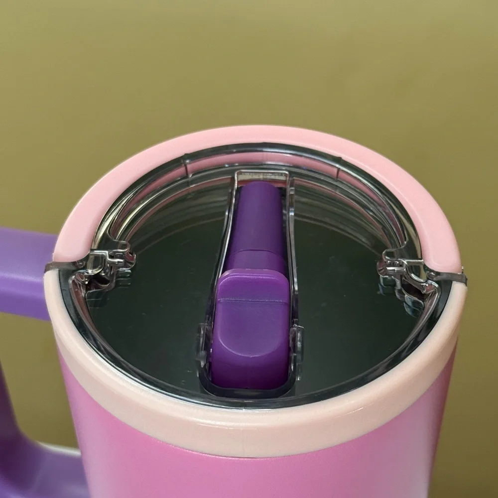 Pink and Purple Abikoff Tumbler